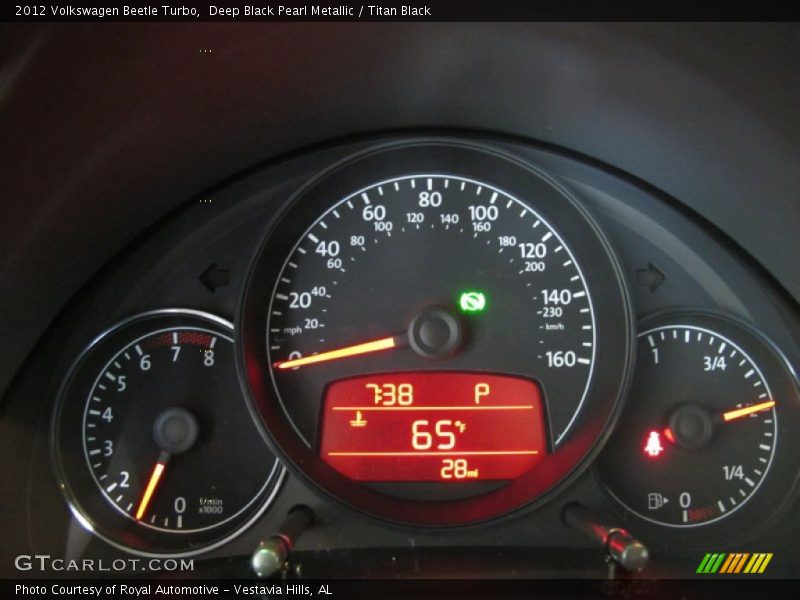  2012 Beetle Turbo Turbo Gauges