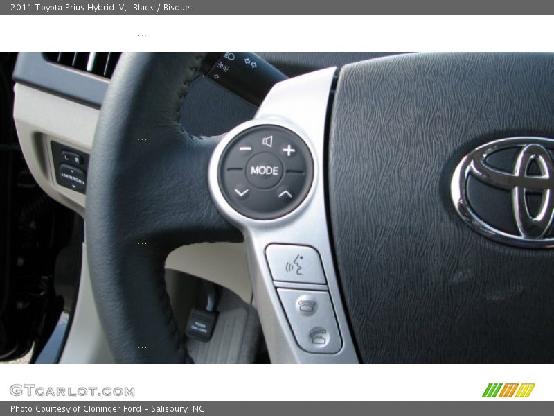 Black / Bisque 2011 Toyota Prius Hybrid IV