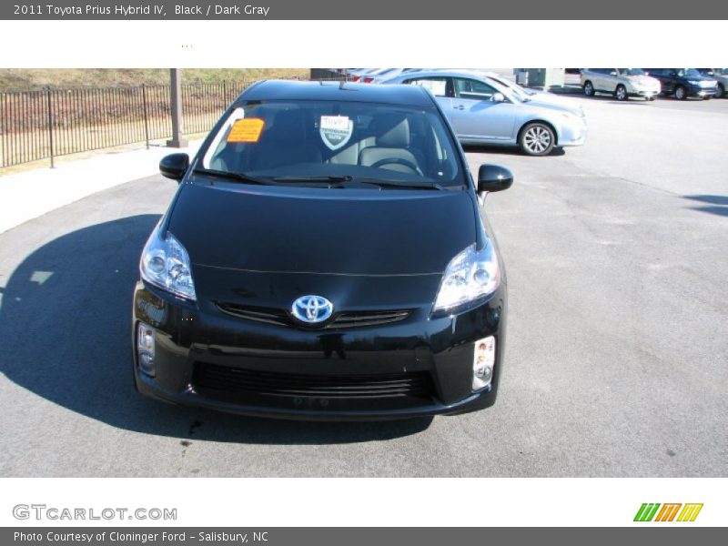 Black / Dark Gray 2011 Toyota Prius Hybrid IV