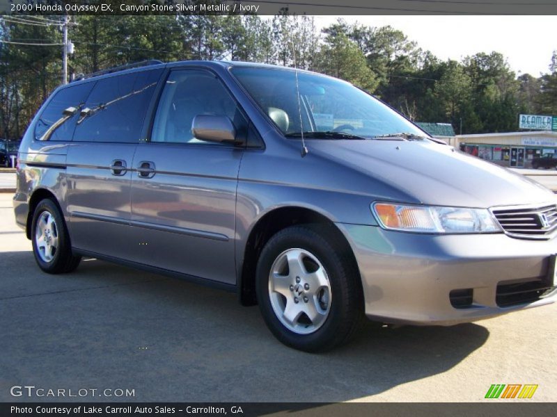 Canyon Stone Silver Metallic / Ivory 2000 Honda Odyssey EX