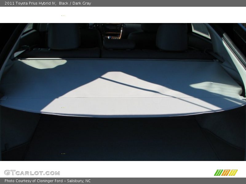 Black / Dark Gray 2011 Toyota Prius Hybrid IV