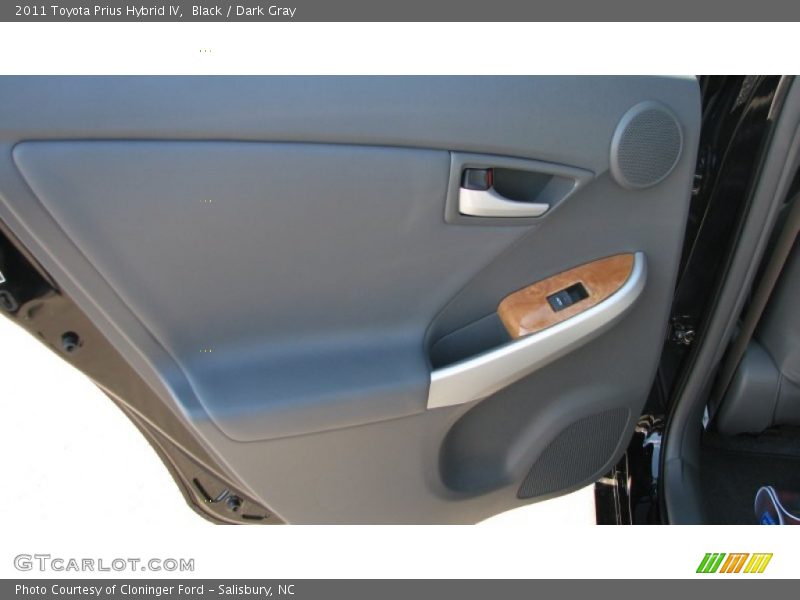 Black / Dark Gray 2011 Toyota Prius Hybrid IV