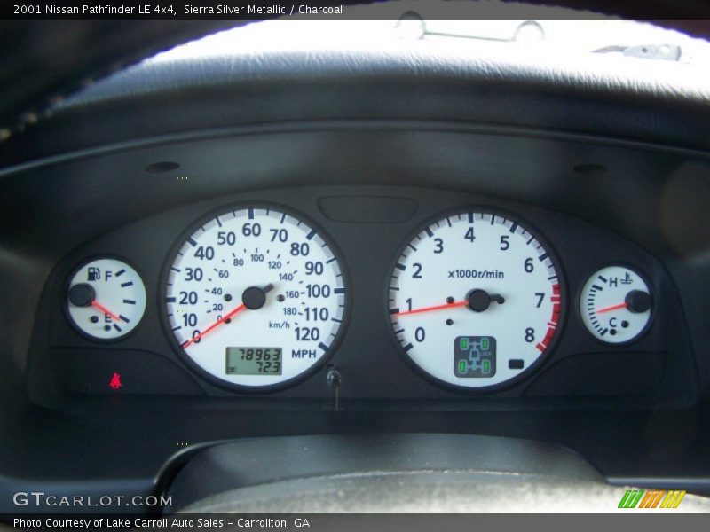  2001 Pathfinder LE 4x4 LE 4x4 Gauges