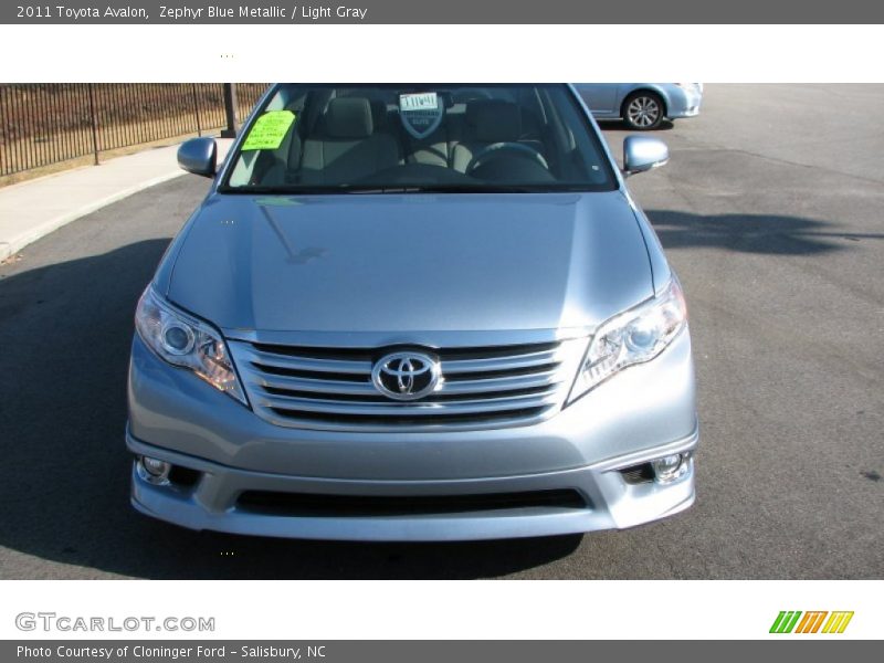 Zephyr Blue Metallic / Light Gray 2011 Toyota Avalon