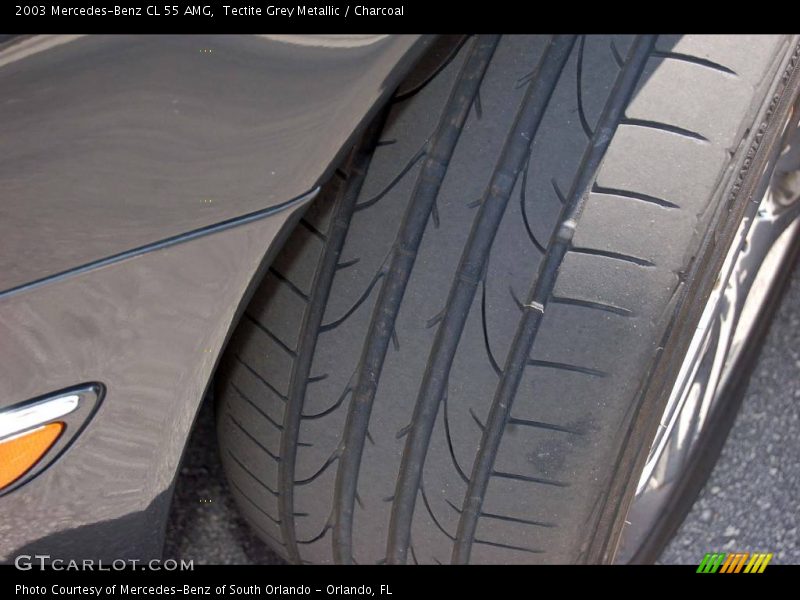 Tectite Grey Metallic / Charcoal 2003 Mercedes-Benz CL 55 AMG