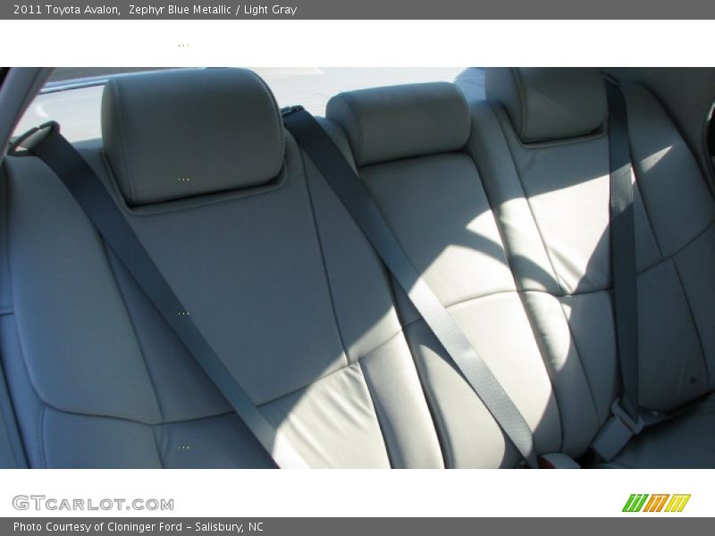 Zephyr Blue Metallic / Light Gray 2011 Toyota Avalon