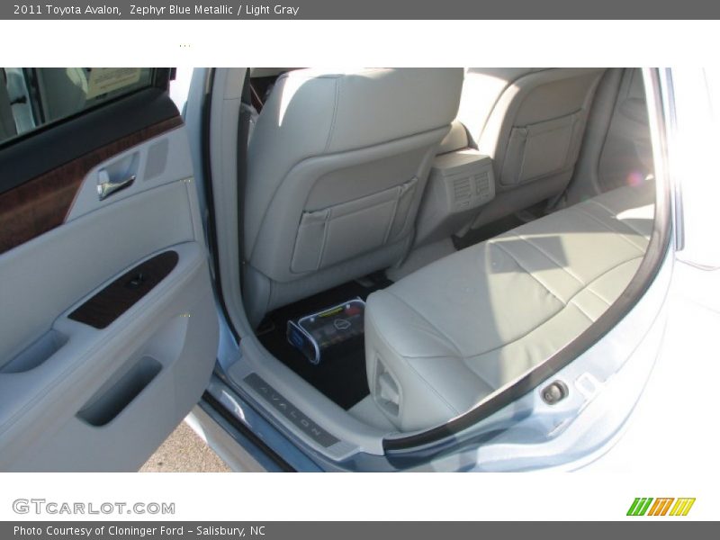 Zephyr Blue Metallic / Light Gray 2011 Toyota Avalon