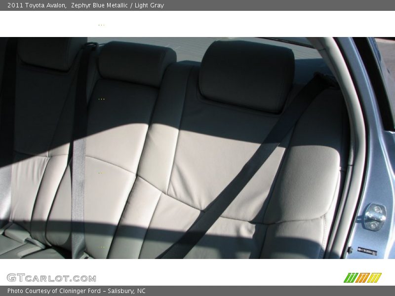 Zephyr Blue Metallic / Light Gray 2011 Toyota Avalon