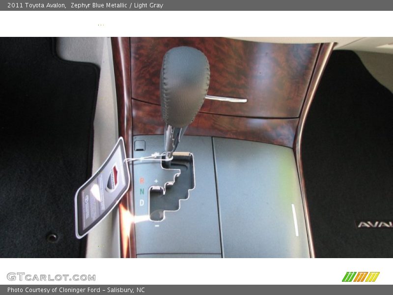 Zephyr Blue Metallic / Light Gray 2011 Toyota Avalon