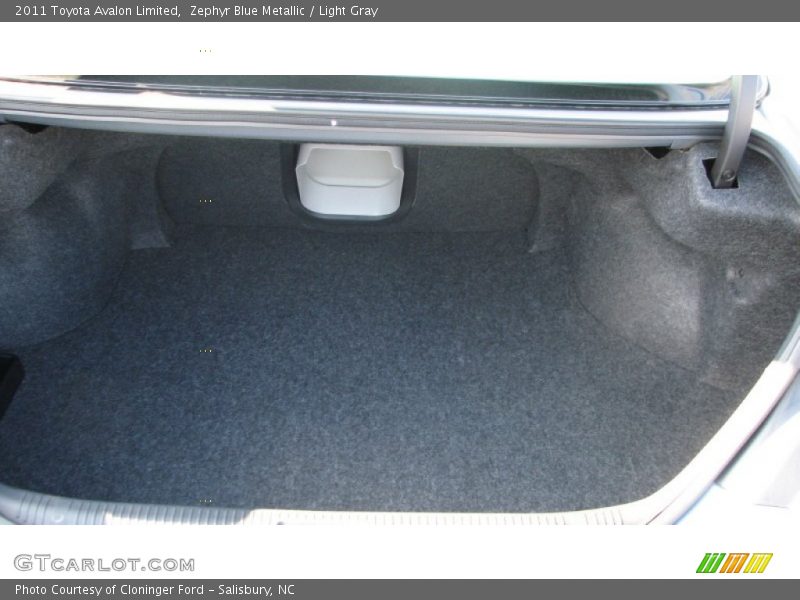 Zephyr Blue Metallic / Light Gray 2011 Toyota Avalon Limited