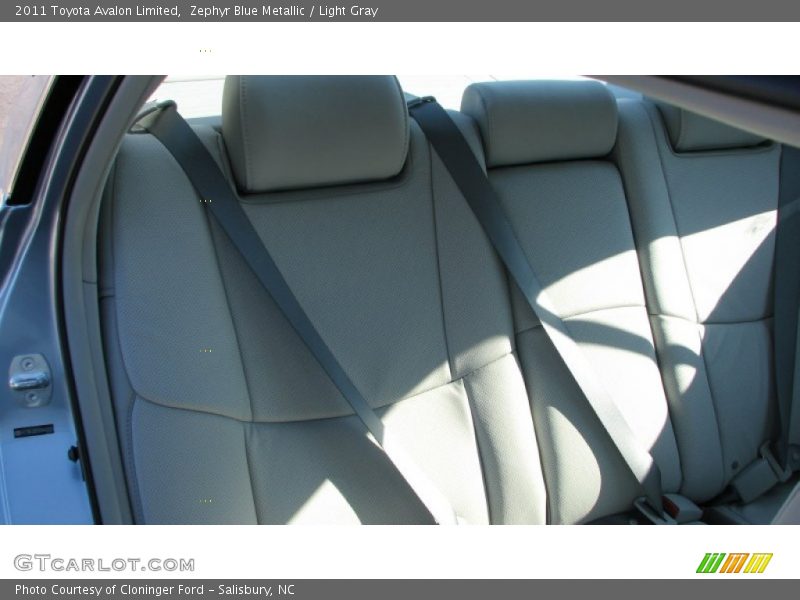 Zephyr Blue Metallic / Light Gray 2011 Toyota Avalon Limited