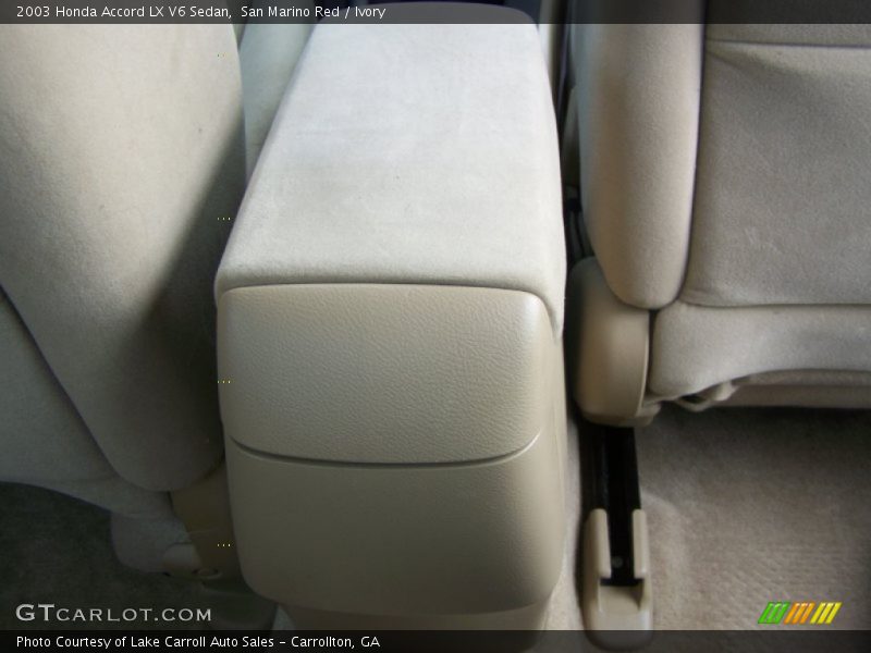 San Marino Red / Ivory 2003 Honda Accord LX V6 Sedan
