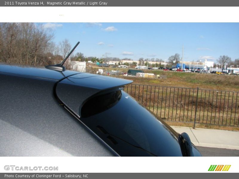 Magnetic Gray Metallic / Light Gray 2011 Toyota Venza I4