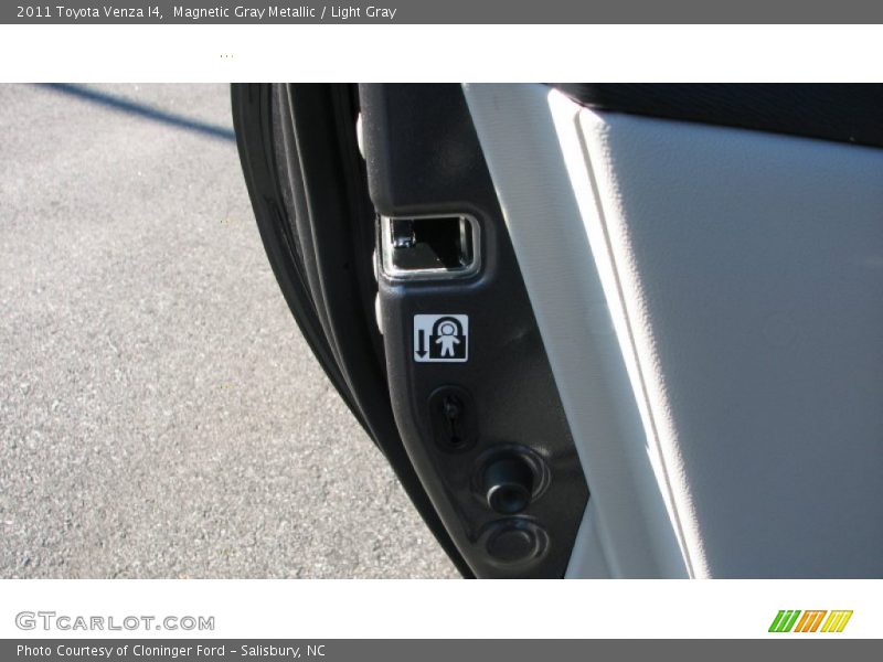 Magnetic Gray Metallic / Light Gray 2011 Toyota Venza I4