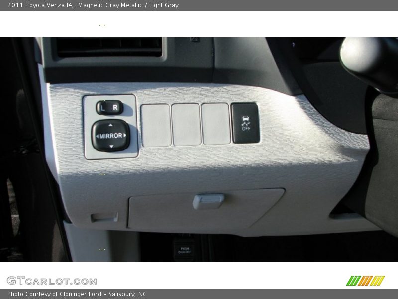Magnetic Gray Metallic / Light Gray 2011 Toyota Venza I4