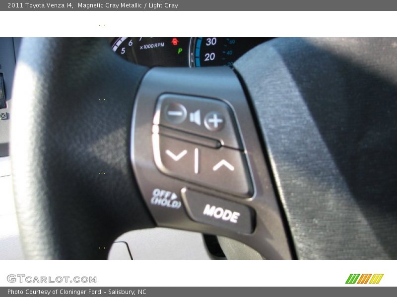 Magnetic Gray Metallic / Light Gray 2011 Toyota Venza I4