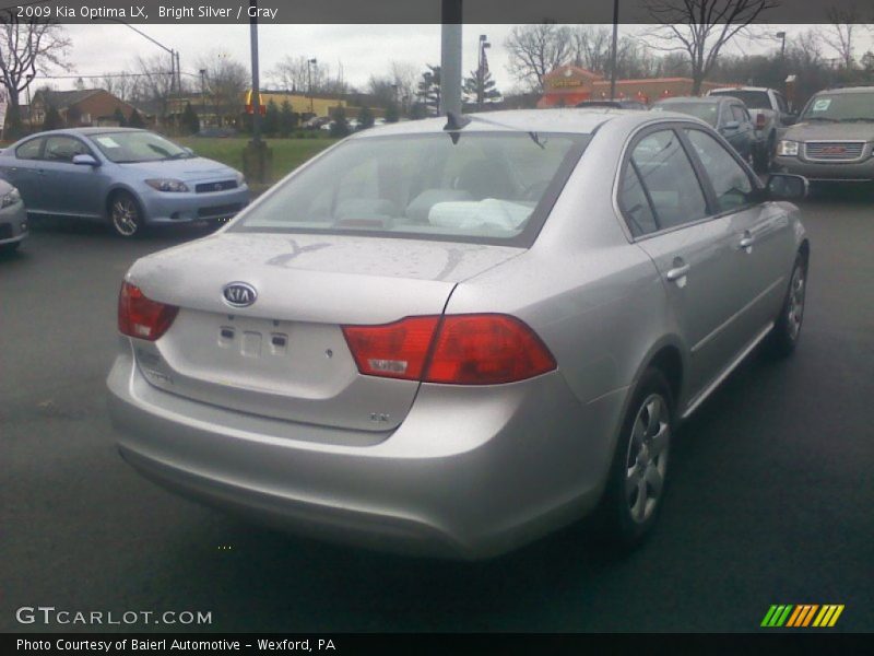 Bright Silver / Gray 2009 Kia Optima LX