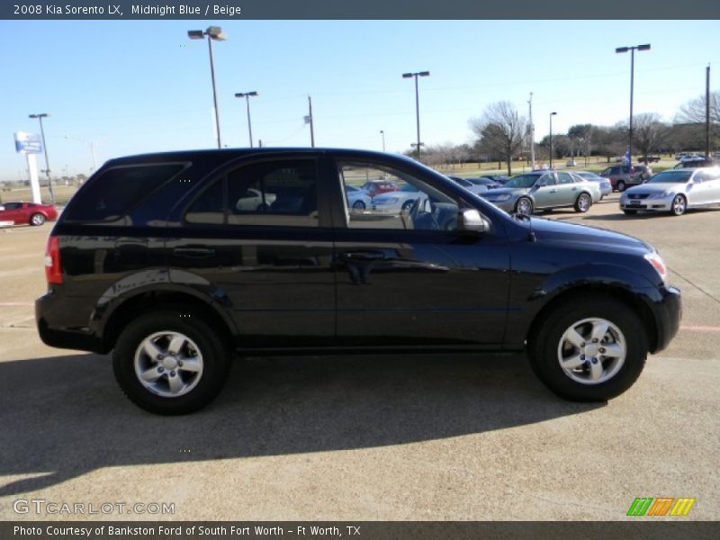 Midnight Blue / Beige 2008 Kia Sorento LX