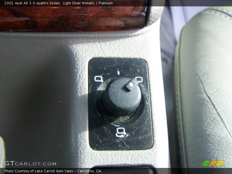 Light Silver Metallic / Platinum 2002 Audi A6 3.0 quattro Sedan