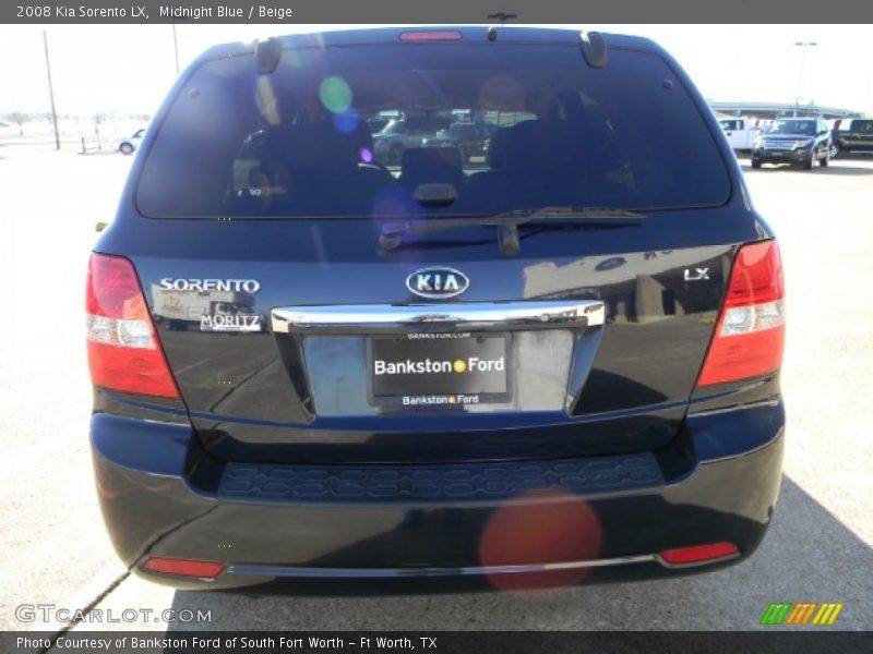 Midnight Blue / Beige 2008 Kia Sorento LX