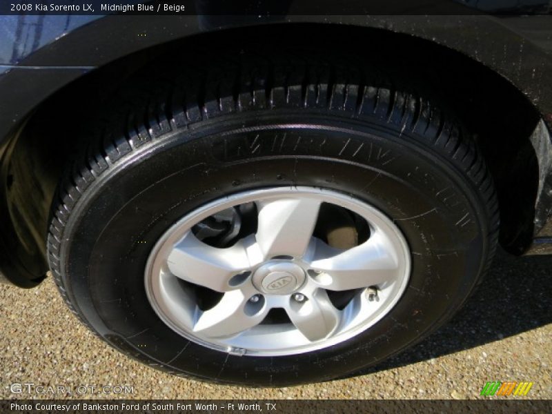 Midnight Blue / Beige 2008 Kia Sorento LX