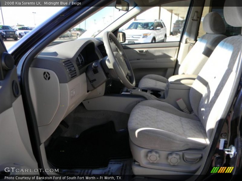 Midnight Blue / Beige 2008 Kia Sorento LX