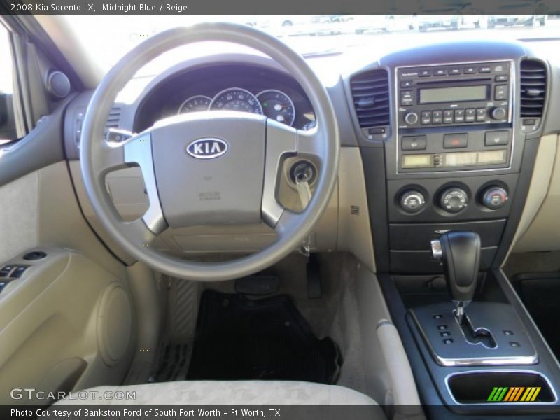 Midnight Blue / Beige 2008 Kia Sorento LX