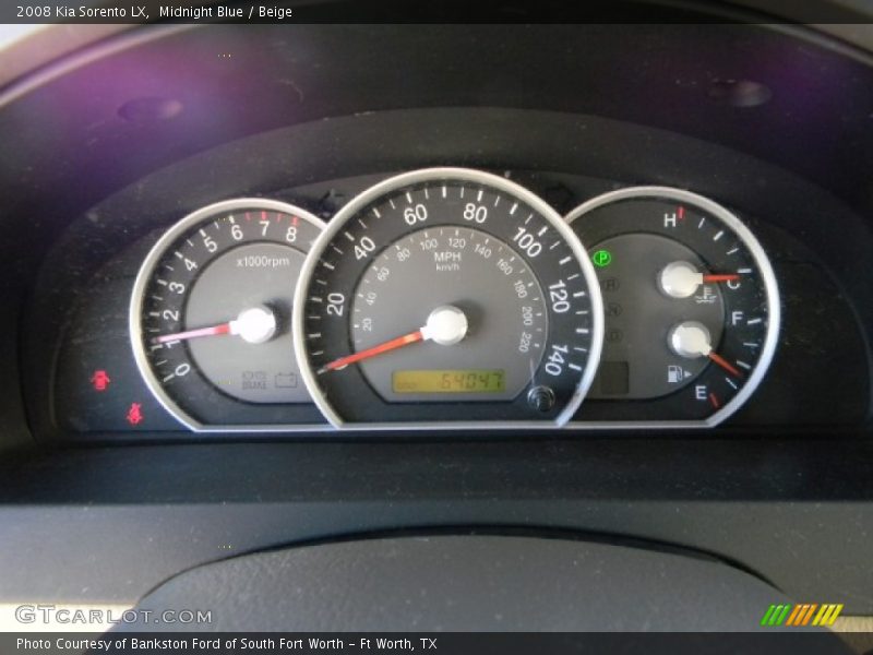 Midnight Blue / Beige 2008 Kia Sorento LX