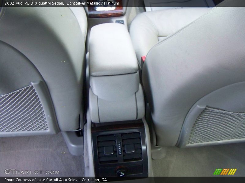 Light Silver Metallic / Platinum 2002 Audi A6 3.0 quattro Sedan