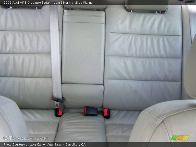 Light Silver Metallic / Platinum 2002 Audi A6 3.0 quattro Sedan