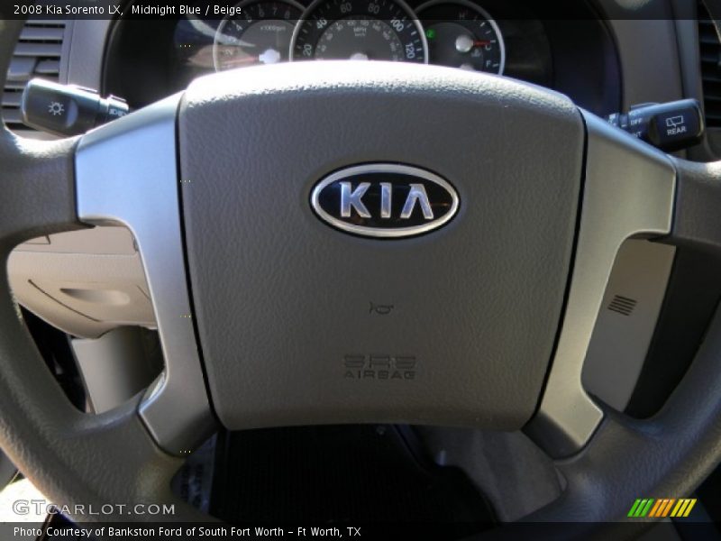 Midnight Blue / Beige 2008 Kia Sorento LX