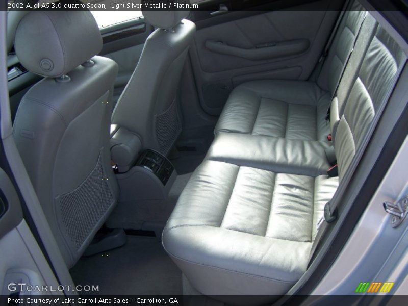 Light Silver Metallic / Platinum 2002 Audi A6 3.0 quattro Sedan