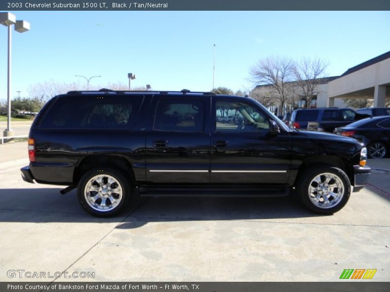 Black / Tan/Neutral 2003 Chevrolet Suburban 1500 LT