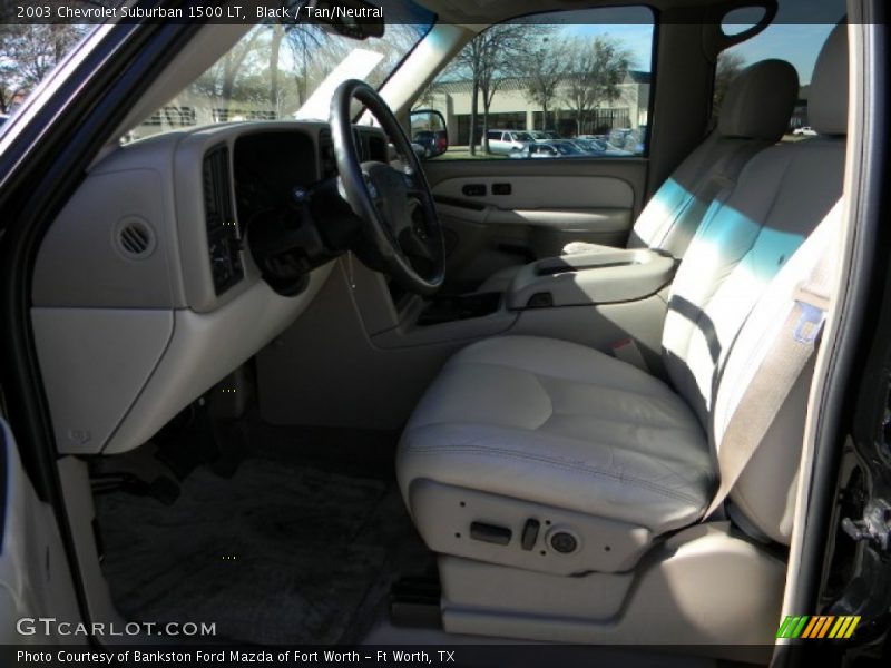  2003 Suburban 1500 LT Tan/Neutral Interior