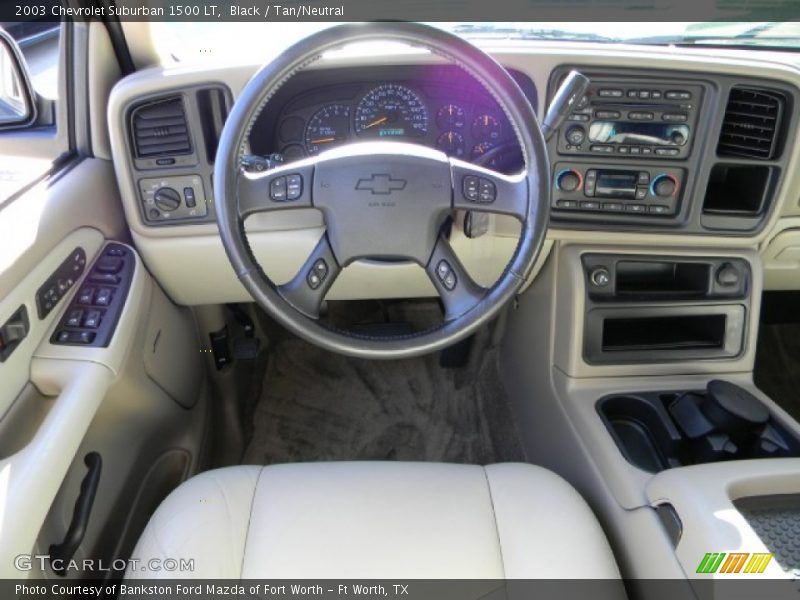 Dashboard of 2003 Suburban 1500 LT