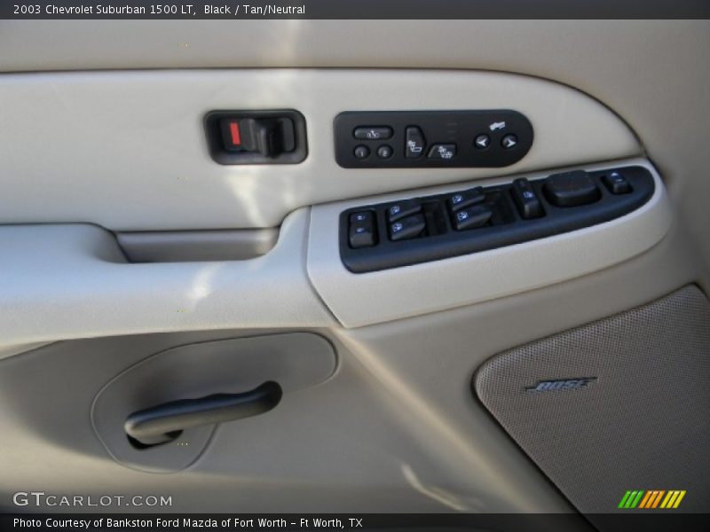 Controls of 2003 Suburban 1500 LT