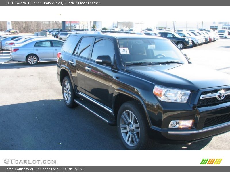 Black / Black Leather 2011 Toyota 4Runner Limited 4x4