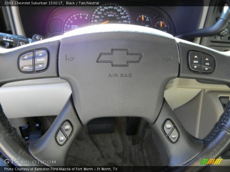 Controls of 2003 Suburban 1500 LT