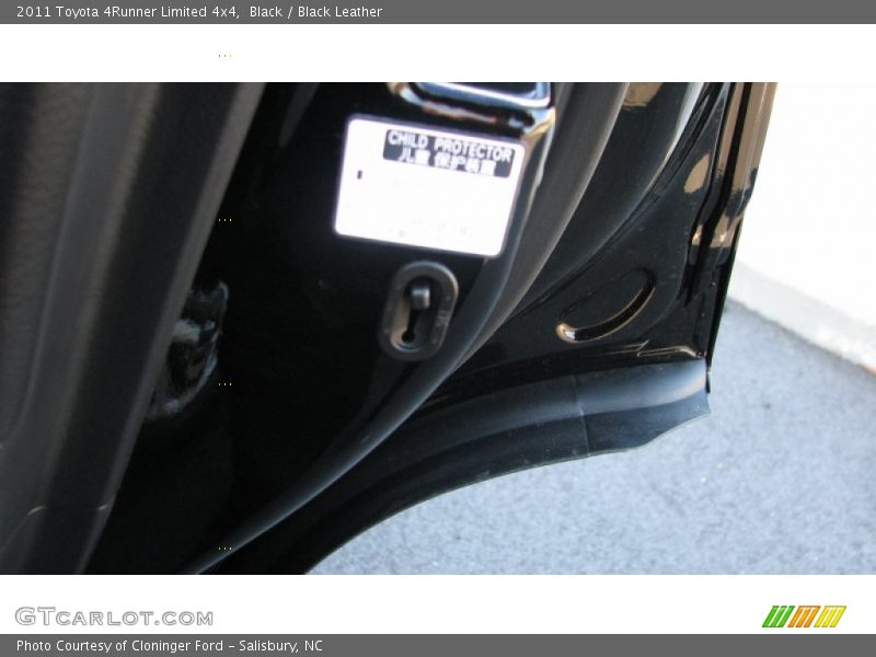 Black / Black Leather 2011 Toyota 4Runner Limited 4x4