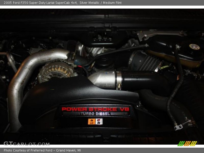 Silver Metallic / Medium Flint 2005 Ford F350 Super Duty Lariat SuperCab 4x4