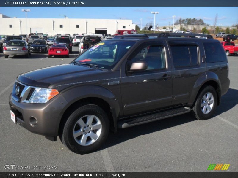 Mocha / Graphite 2008 Nissan Pathfinder SE