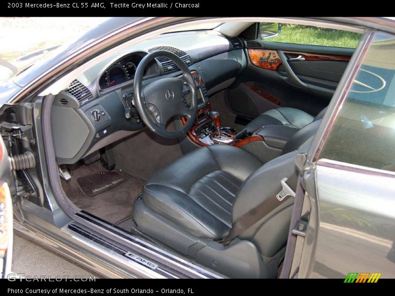 Tectite Grey Metallic / Charcoal 2003 Mercedes-Benz CL 55 AMG
