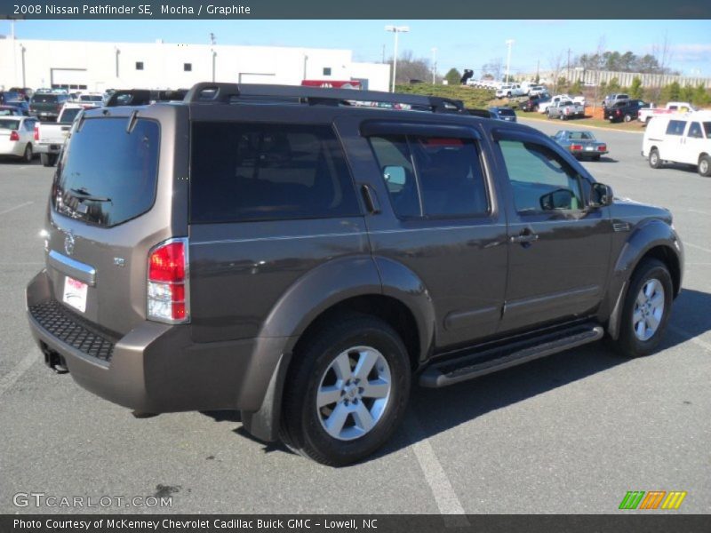 Mocha / Graphite 2008 Nissan Pathfinder SE