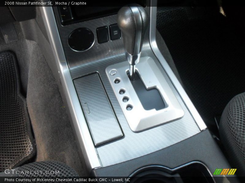 Mocha / Graphite 2008 Nissan Pathfinder SE