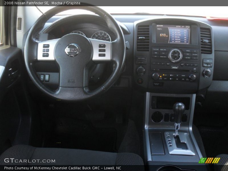 Mocha / Graphite 2008 Nissan Pathfinder SE