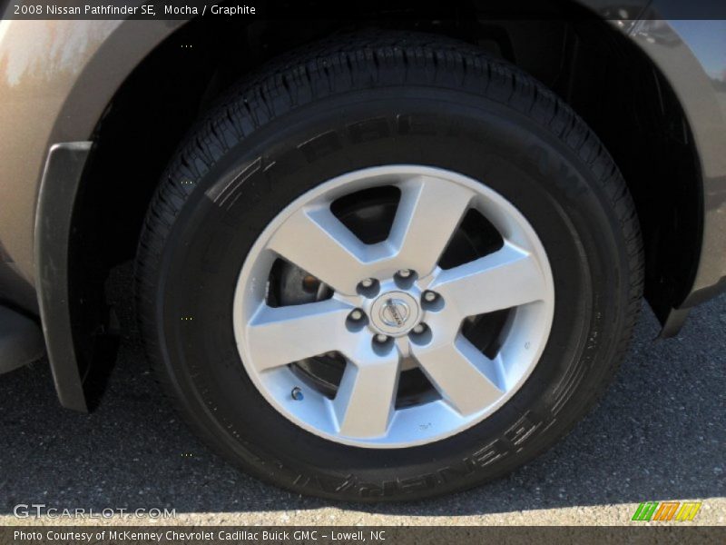 Mocha / Graphite 2008 Nissan Pathfinder SE