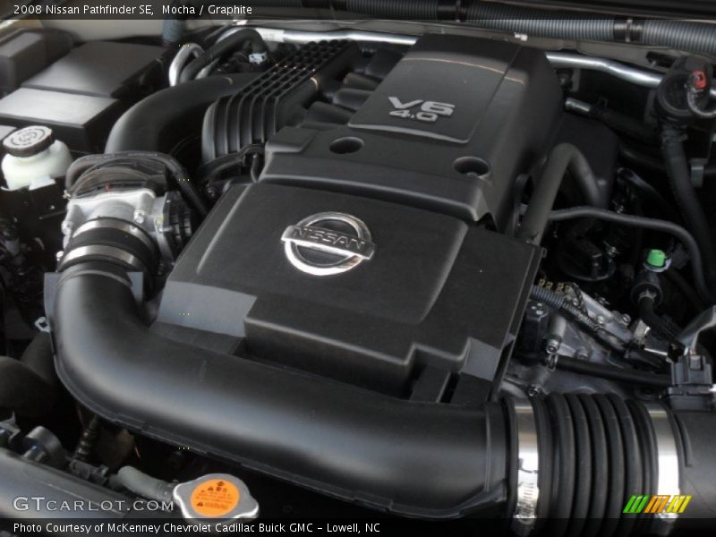 Mocha / Graphite 2008 Nissan Pathfinder SE