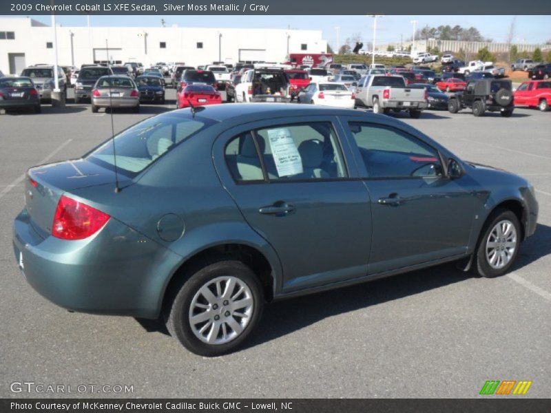 Silver Moss Metallic / Gray 2009 Chevrolet Cobalt LS XFE Sedan