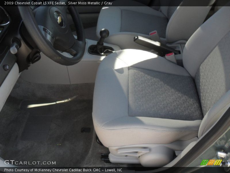  2009 Cobalt LS XFE Sedan Gray Interior