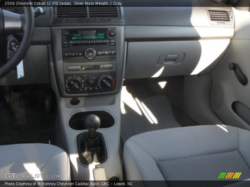 Silver Moss Metallic / Gray 2009 Chevrolet Cobalt LS XFE Sedan